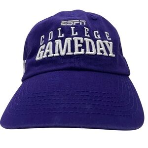 ESPN College Gameday Adjustable Purple Cotton Ball Cap by Top of the World